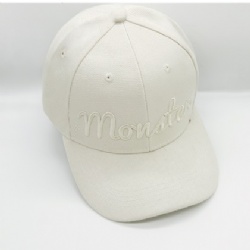 off white baseball cap